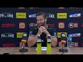 Josh King press conference vs Adelaide 36ers - Playoffs Game 1, NBL26