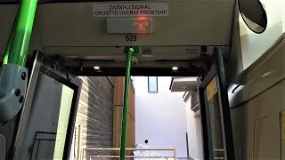 Signalizace jabloneckých autobusů / Bus doors closing compilation | DSOJ | Jablonec nad Nisou