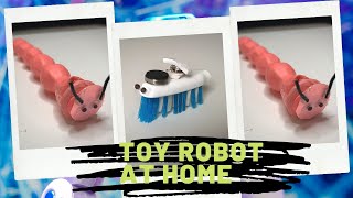 DIY Robotics project | How to make  caterpillar bot and bristle bot | toy worm using balloon at home