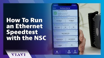 How To Run an Ethernet Speedtest with the NSC