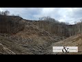 Coalfields Expressway Progress Drone in Welch, WV, and Wolfpen, West Virginia (March 2023)