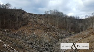 Coalfields Expressway Progress Drone in Welch, WV, and Wolfpen, West Virginia (March 2023)