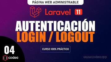 Curso Laravel 11 : Login con artisan ui:auth ¿Como crear un login / logout?