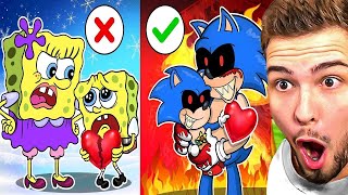 Die BESTE SONIC vs. SPONGEBOB ANIMATION?!