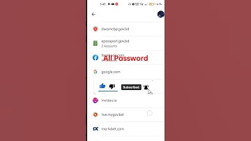 How to know all password saved in your Google account #shorts #short #shortvideo  #secrettips