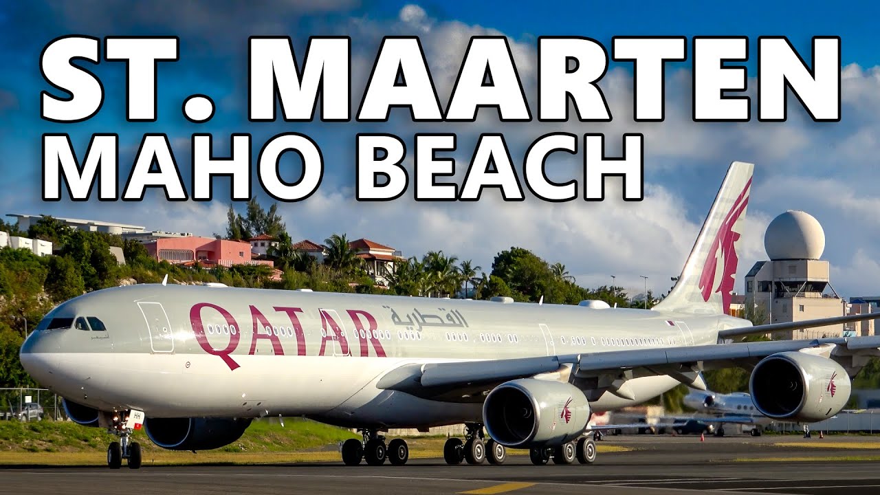 St. Maarten - The Lowest Plane Landing - SXM Maho - PAWA Airlines