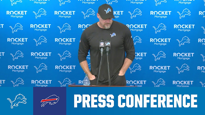 Dan Campbell postgame media availability | 2024 Week 15: Lions vs. Bills