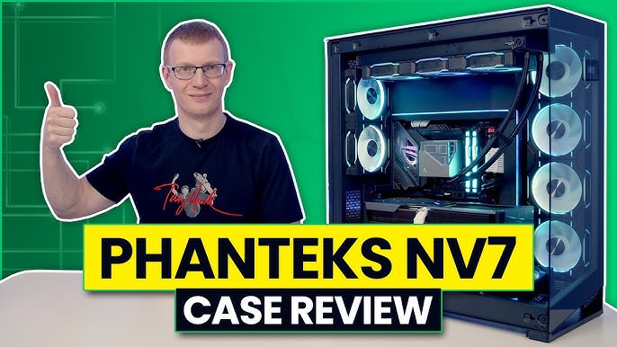 A Jaw Dropping $2200 dollar Phanteks NV5 Build (7800x3d / 7800XT w/  gameplay benchmarks) 