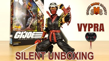 GI Joe Classified Series Python Patrol Vypra Unboxing #gijoeclassified #unboxingvideo