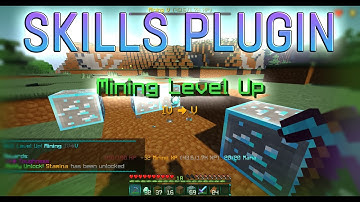 Best Skills Plugin Minecraft | Minecraft Plugins