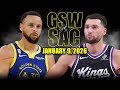 Golden State Warriors vs Sacramento Kings Full Game Highlights - January 9, 2026 | NBA Season