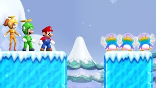 New Super Mario Bros. Wii - Find That Princess! - Walkthrough - World 3 - Part 3