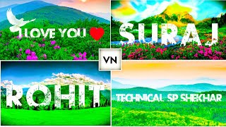 Trending Name Art Photo Editing Tutorial Instagram New Reel Video Editingvn Video Editing