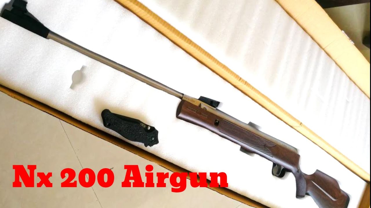 Nx 200 power full air gun🔫 Review and unboxing video. YouTube