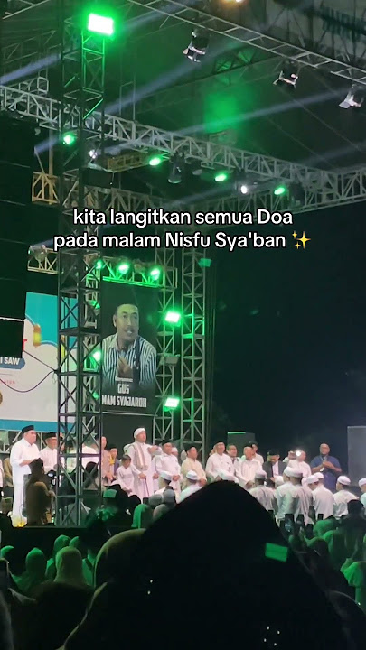 Malam Nisfu Sya'ban #malanisfusyaban #syaban #2025 #katakata #terbaru