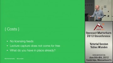 Opencast Unconference - Tutorial - Part 2