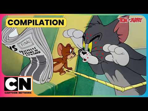 Tom Thinks He Has The Pox!😂🤒| Tom and Jerry🐭| Chases Special | Kids Cartoon​ | @cnindia​