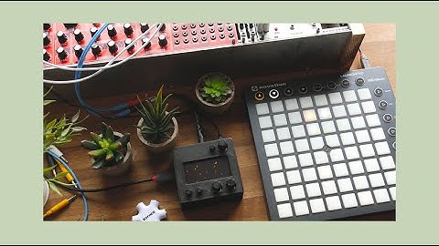 calm // Monome Norns (Fall Script), Launchpad, Eurorack: Beads, Plaits, Marbles // Ambient