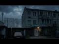Old Apartment Block Alone in the Rainy Night | Soft Rain and Calm Thunder for Sleep