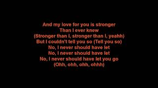 Miniatura de "Never Should've Let You Go by Hi-Five (Lyrics)"