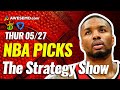 NBA DFS STRATEGY SHOW PICKS FOR DRAFTKINGS + FANDUEL DAILY FANTASY BASKETBALL | THURSDAY 5/27