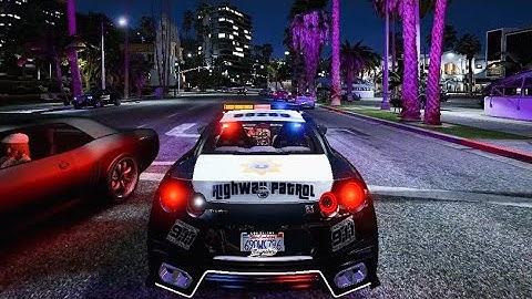 GTA 5 - Ultra Realistic Graphics MOD Quantv x V-Reloaded 2022 GAMEPLAY