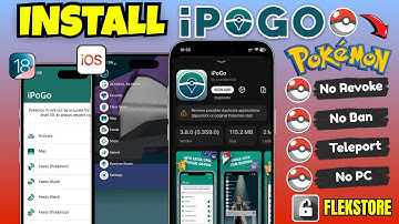 How to Install iPogo iOS 2025 Using Flekstore | No PC, No Revoke!