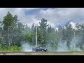 crown vic burnout