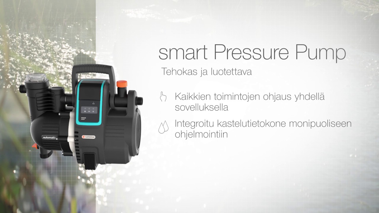 Gardena smart Pressure Pump -pumppu Taloon.comista