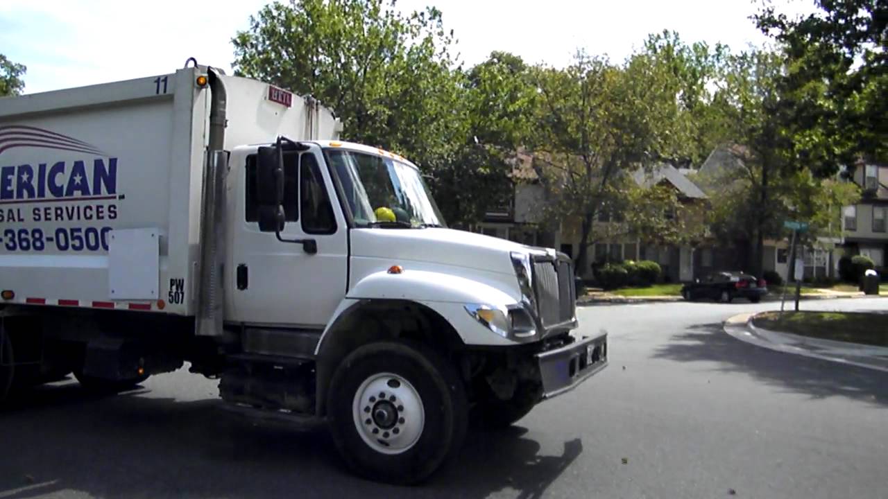 American Disposal Truck 11 YouTube