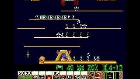 Lemmings (Genesis) - Fun 03: Tailor-Made For Blockers