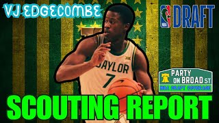 VJ Edgecomb Scouting Report 🏀🔥 Strengths, Weaknesses & Projections 🏀🔥2025 NBA Draft Breakdown