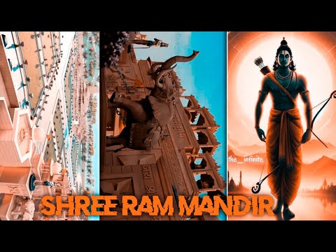 Shree Ram Mandir Edit 🕉🚩 || Ram Mandir Whatsapp Status || Kattar Hindu WhatsApp Status ||