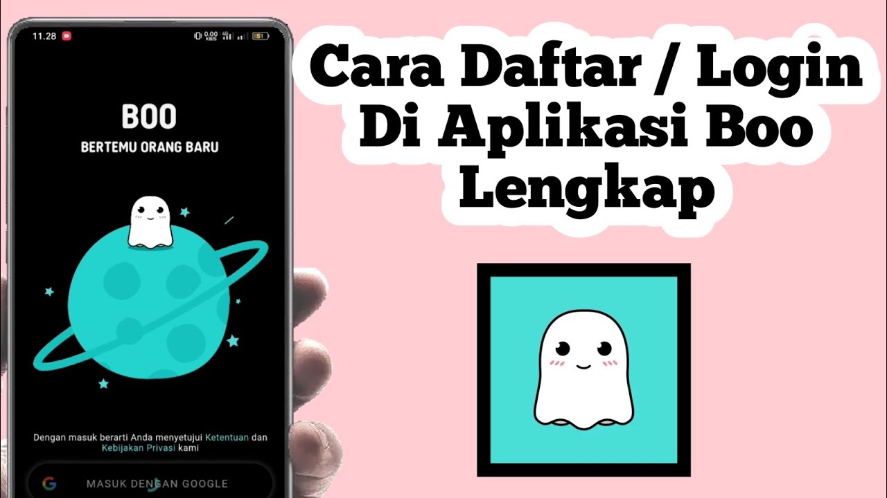 Cara Daftar Akun Di Aplikasi Boo | Cara Login Di Aplikasi Boo