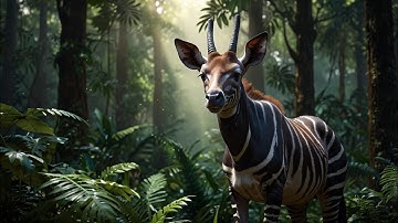 Okapi Animal Documentary 🦓 | Rare Jungle Creature, Sounds & Facts You’ve Never Seen!