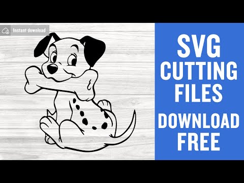 101 Dalmations Svg Free Cut Files for Cricut Silhouette Free Download