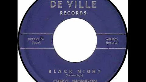 Cheryl Thompson: "Black Night"