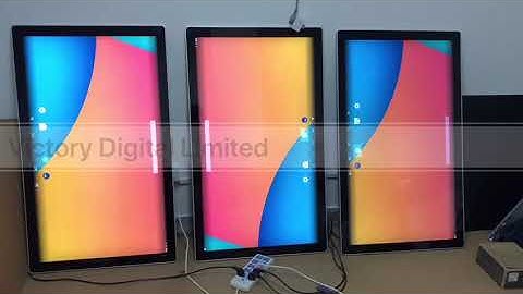 VictoryDigital 43 inch advertising display android system video