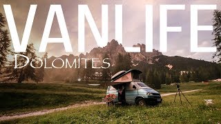 Vanlife In The Dolomites: VW T4 California &amp; Mercedes Vito Convoy