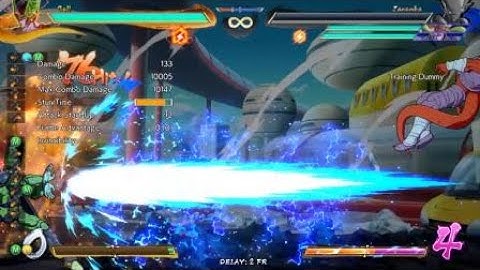 DBFZ Cell 0.5 bar start Limit Break ToD