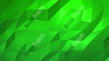 Green Low Poly Abstract Background. Seamlessly Loopable.