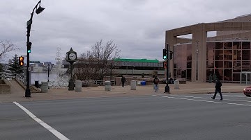 Downtown Dartmouth Black Traffic Lights