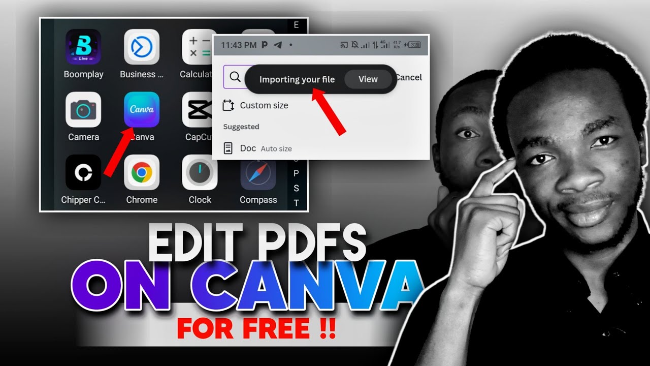 Edit Individual Documents How To Edit PDF Documents For FREE in 2023 | Using Canva - YouTube