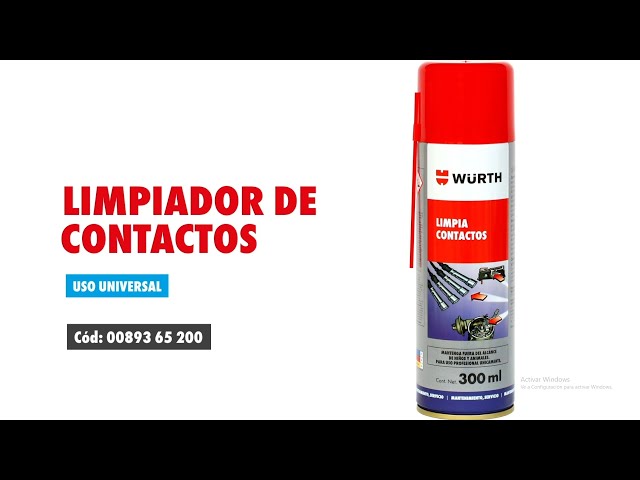 Limpia Contactos 300ml Wurth