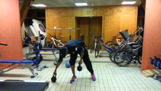 Kettlebell Exercices Or Girya Workout Part 1 Training