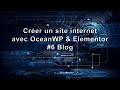 Crer un site internet avec oceanwp et elementor 6