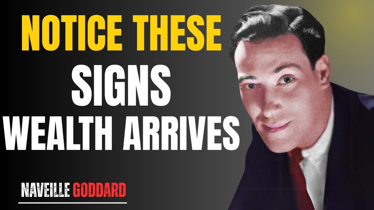 'DIVINE SIGNS YOU'VE SHIFTED — PROSPERITY IS COMING | Neville Goddard'
