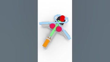 Right Angle Clamp Mechanism #design #mechanism #mechanic #engineering #cad