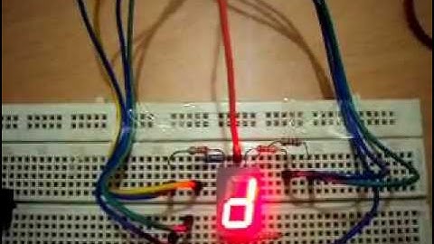 Displaying Letters on a Seven Segment