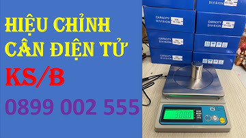 Calibration VMC KS/B 1000g I Cân Điện Tử Nhà Bếp 1kg,3kg,6kg